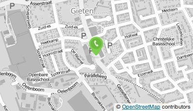 Bekijk kaart van Street One in Gieten