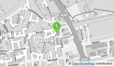 Bekijk kaart van J.H. van Leeuwen in Leimuiden