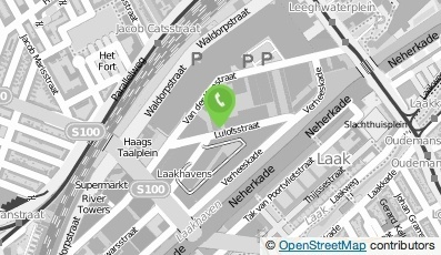 Bekijk kaart van Stoel van Klaveren in Den Haag