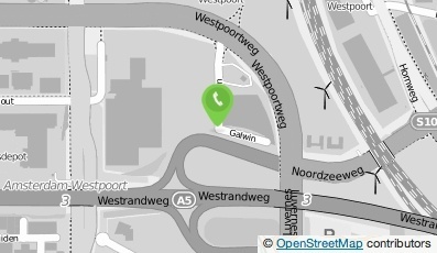 Bekijk kaart van Shell Station Westpoort in Amsterdam