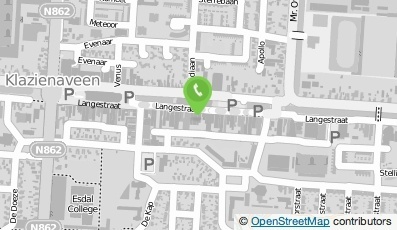 Bekijk kaart van Street One in Klazienaveen