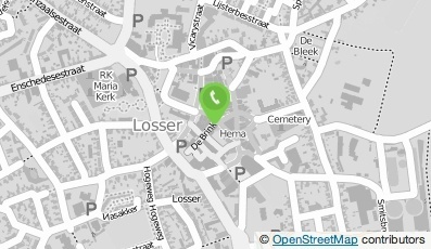 Bekijk kaart van Street One in Losser