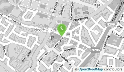 Bekijk kaart van Street One in Noordwijkerhout