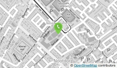 Bekijk kaart van Street One in Nootdorp