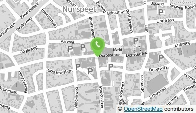 Bekijk kaart van Street One in Nunspeet