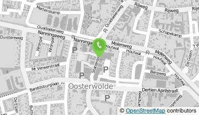 Bekijk kaart van Street One in Oosterwolde (Friesland)
