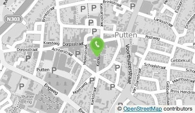 Bekijk kaart van Street One in Putten