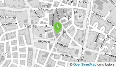 Bekijk kaart van Street One in Raalte