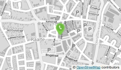 Bekijk kaart van Street One in Raalte