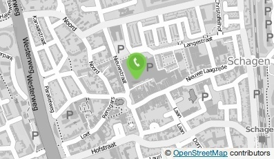 Bekijk kaart van Street One in Schagen