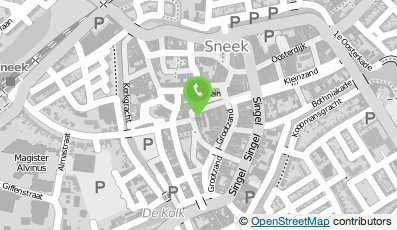 Bekijk kaart van Street One in Sneek