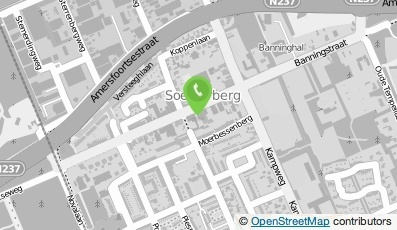 Bekijk kaart van Street One in Soesterberg