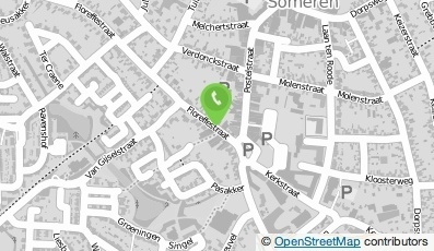 Bekijk kaart van Street One in Someren