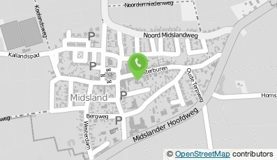 Bekijk kaart van Street One in Midsland