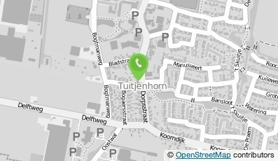 Bekijk kaart van Street One in Tuitjenhorn