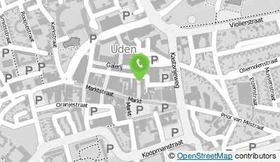 Bekijk kaart van Street One in Uden