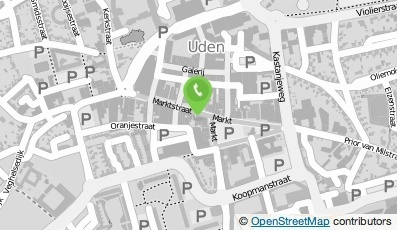 Bekijk kaart van Street One in Uden