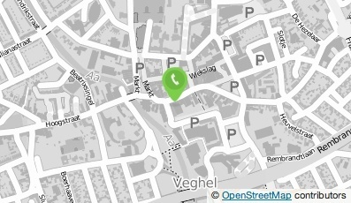 Bekijk kaart van Street One in Veghel