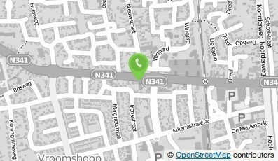 Bekijk kaart van Street One in Vroomshoop