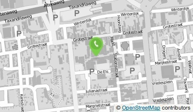 Bekijk kaart van Street One in Waalwijk