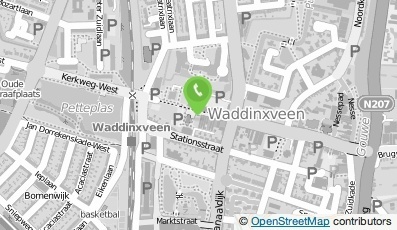 Bekijk kaart van Street One in Waddinxveen