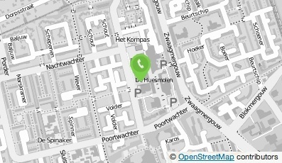 Bekijk kaart van Het Huis Opticiens in Hoorn (Noord-Holland)