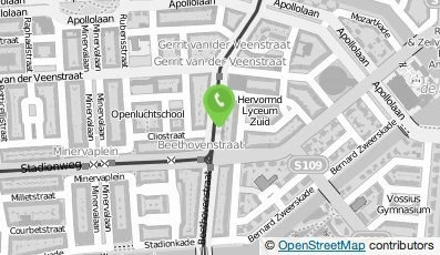 Bekijk kaart van Het Huis Opticiens in Amsterdam