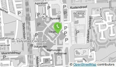 Bekijk kaart van Het Huis Opticiens in Lelystad