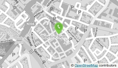 Bekijk kaart van Het Huis Opticiens in Doetinchem