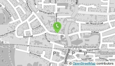 Bekijk kaart van Het Huis Opticiens in Groesbeek