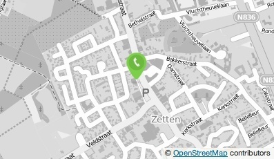 Bekijk kaart van Street One in Zetten