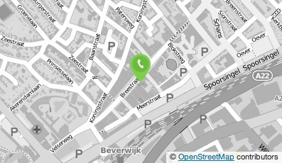 Bekijk kaart van KPN winkel Beverwijk in Beverwijk