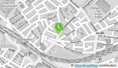 Bekijk kaart van Domino's Pizza in Deventer
