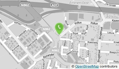 Bekijk kaart van Shell Station in Klazienaveen