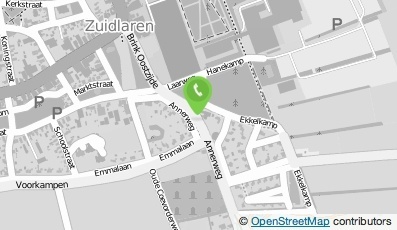 Bekijk kaart van Shell Station van Veldhuizen in Zuidlaren