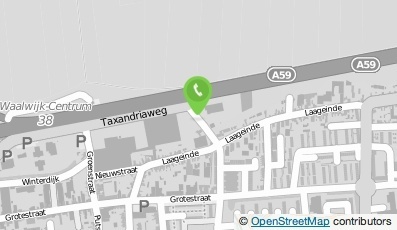 Bekijk kaart van Total Baardwijk in Waalwijk