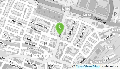 Bekijk kaart van Taxicentrale Witteveen B.V. in Lemmer