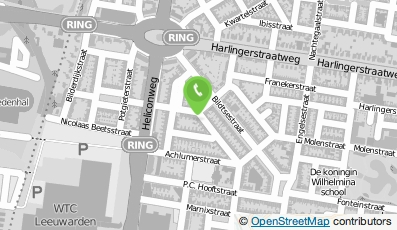 Bekijk kaart van Nan Bulthuis Kapper in Leeuwarden