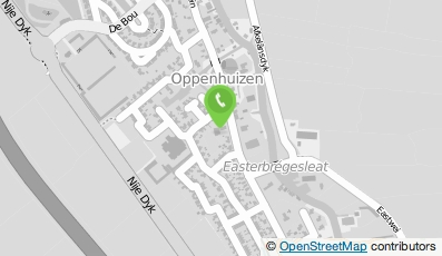 Bekijk kaart van Autobedrijf U. de Jong in Oppenhuizen