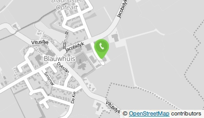 Bekijk kaart van Bouwbedrijf Bootsma in Blauwhuis