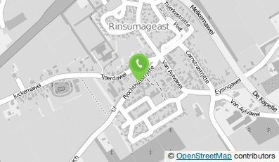 Bekijk kaart van Bouwbedrijf J. Terpstra in Rinsumageast