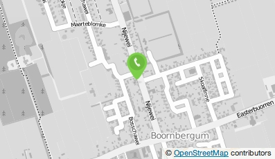 Bekijk kaart van Haarstijl F. in Boornbergum