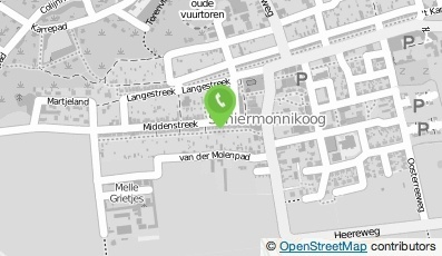 Bekijk kaart van Vakantiehuizen Verhuur Soepboer in Schiermonnikoog