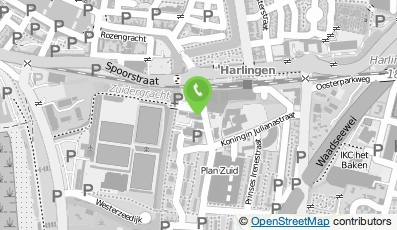 Bekijk kaart van Stichting v/h de Bouwvereniging in Harlingen
