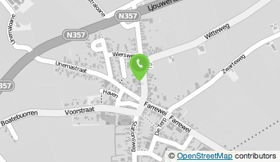 Bekijk kaart van Schildersbedrijf Van der Weit in Buitenpost