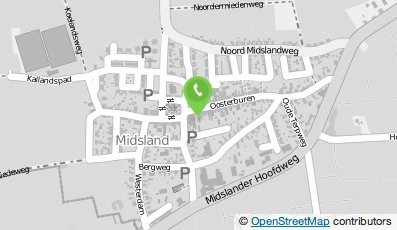 Bekijk kaart van Het Oud Hollandsch Restaurant in Midsland