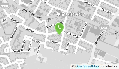 Bekijk kaart van Assurantie- en Financieringskantoor J. Drost in Surhuisterveen
