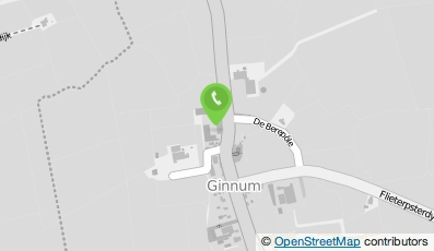 Bekijk kaart van Folkertsma Ginnum in Ginnum