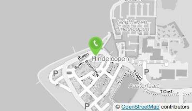 Bekijk kaart van Firma Iekoon in Hindeloopen