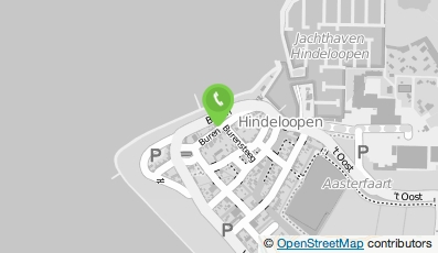 Bekijk kaart van Firma Iekoon in Hindeloopen